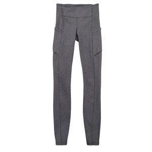 Lululemon Speed Up Tight Power Luxtreme Variegated Knit W5AV8S Heathered Black 2